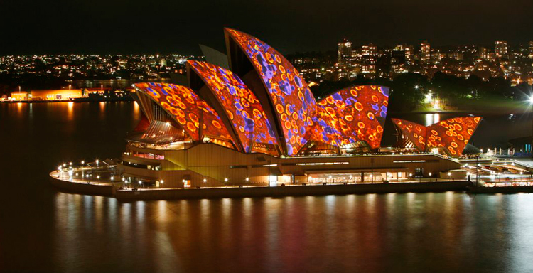 Opera House Vandalism - but it can be switched off